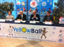 Yellow Ball Waterpolo Carnival Event Mantova 2016