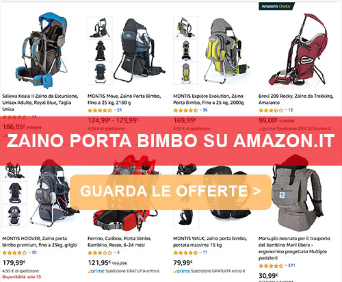 Zaino porta bimbo Amazon.it